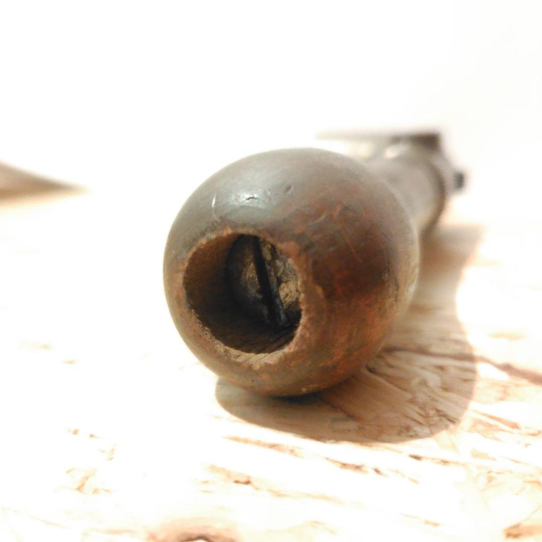 制動 ブレーキ ハンドル 鉄道 国鉄 木製 アンティーク 制動弁 運転士