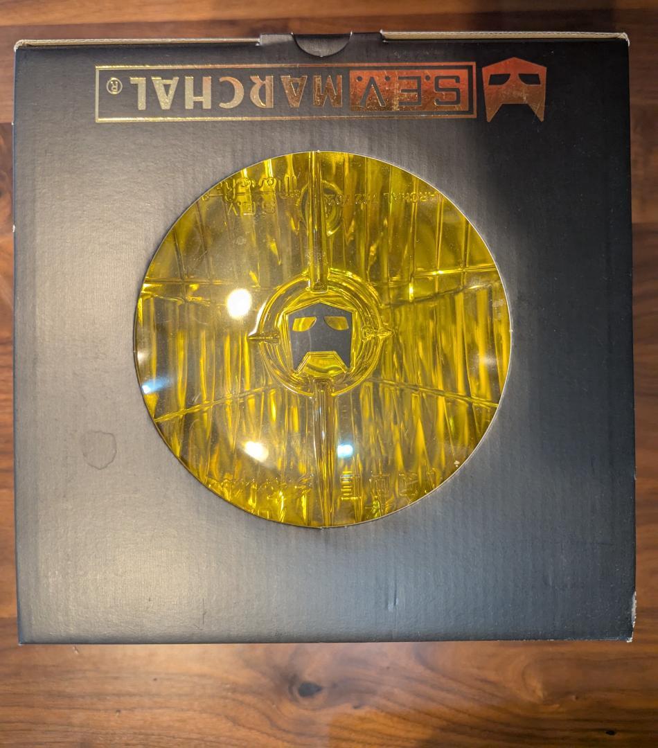 マーシャル ヘッドライト 722・702スタールクス イエローレンズ 180mm