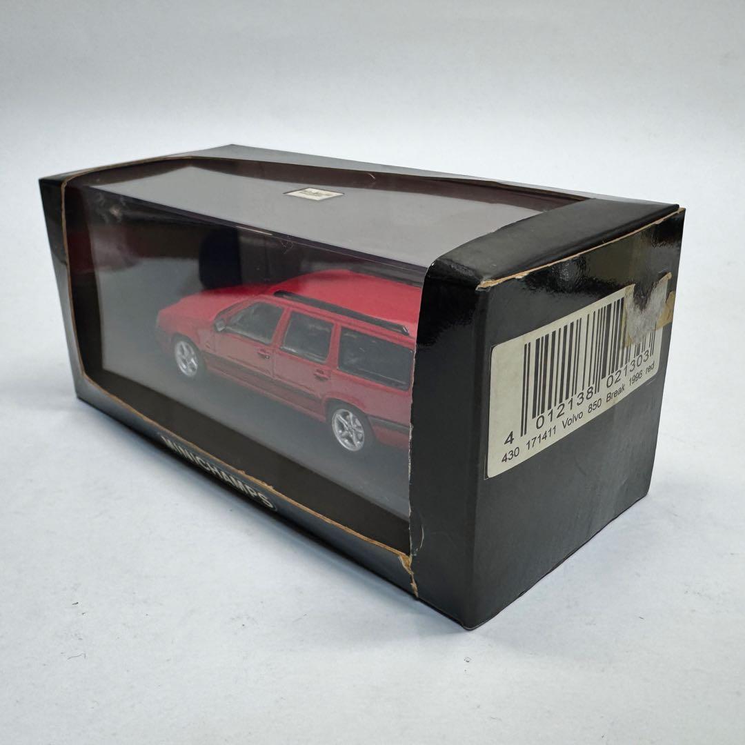 希少 ミニチャンプス 1/43 ボルボ 850 ワゴン エステート レッド