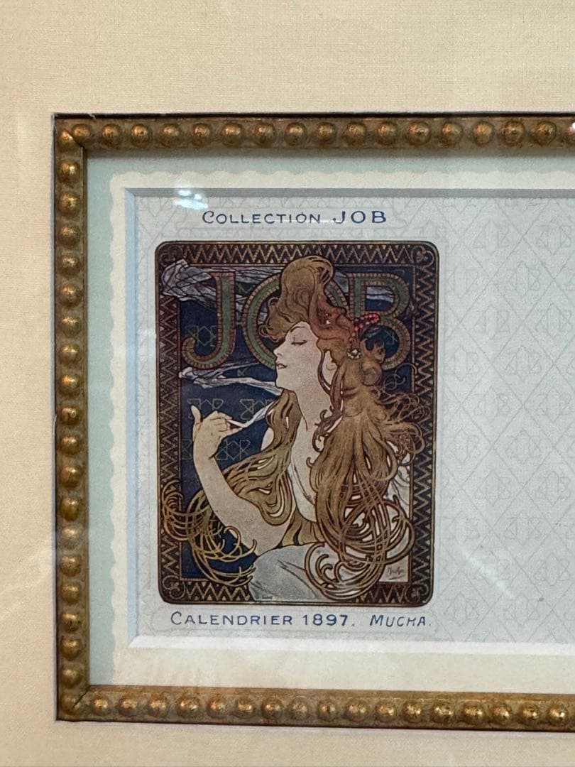 1900年作　アルフォンス・ミュシャ　JOB ポストカード　mucha