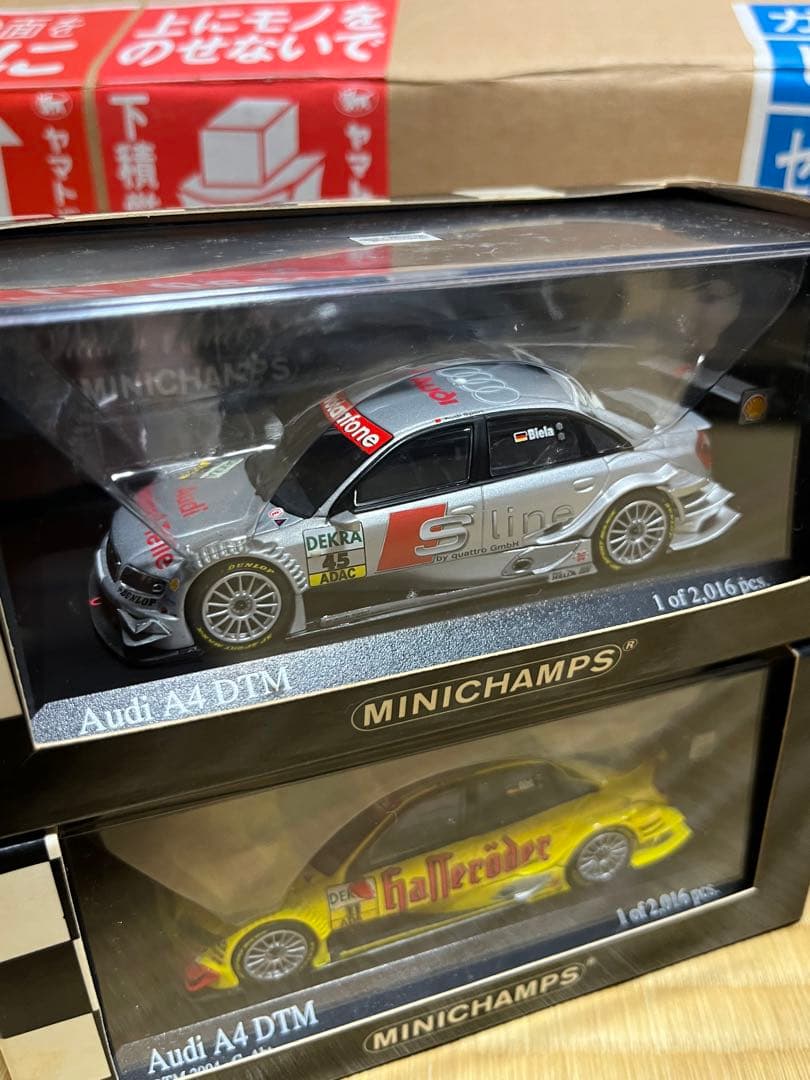 MINICHAMPS Audi A4 DTM 3台セット AUTOart
