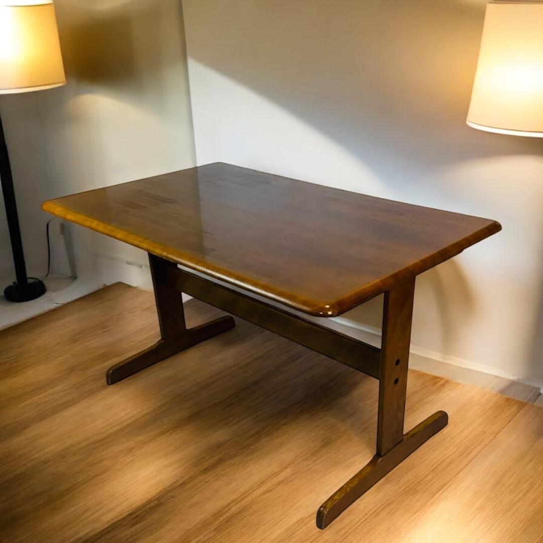 ヴィンテージ　木製　ダイニングテーブル