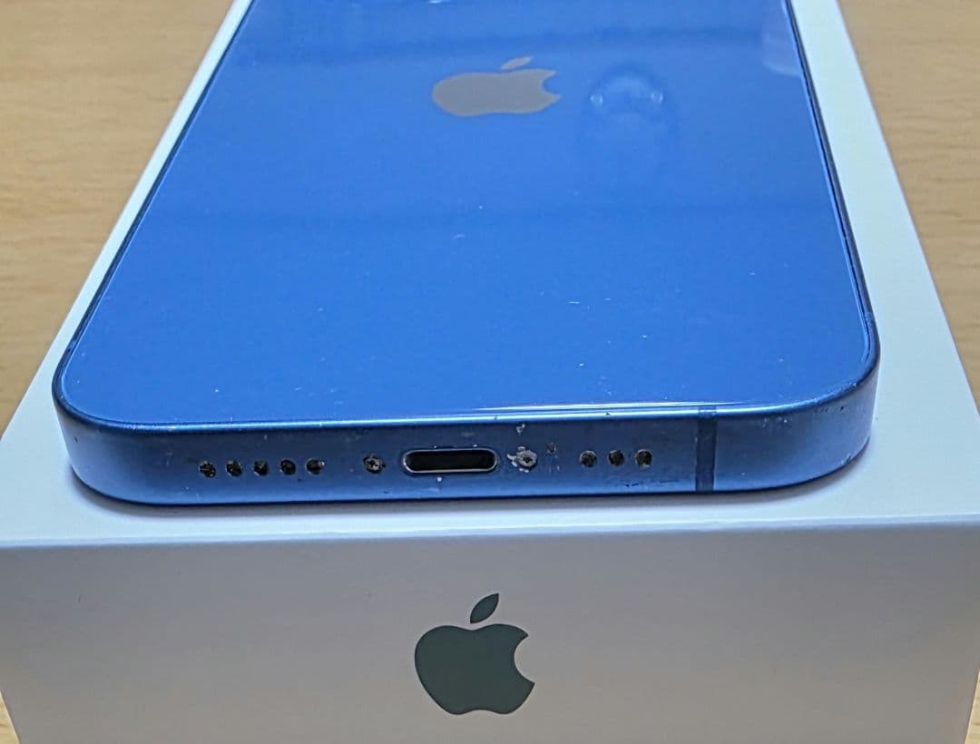 iPhone13 128GB ブルー　箱あり