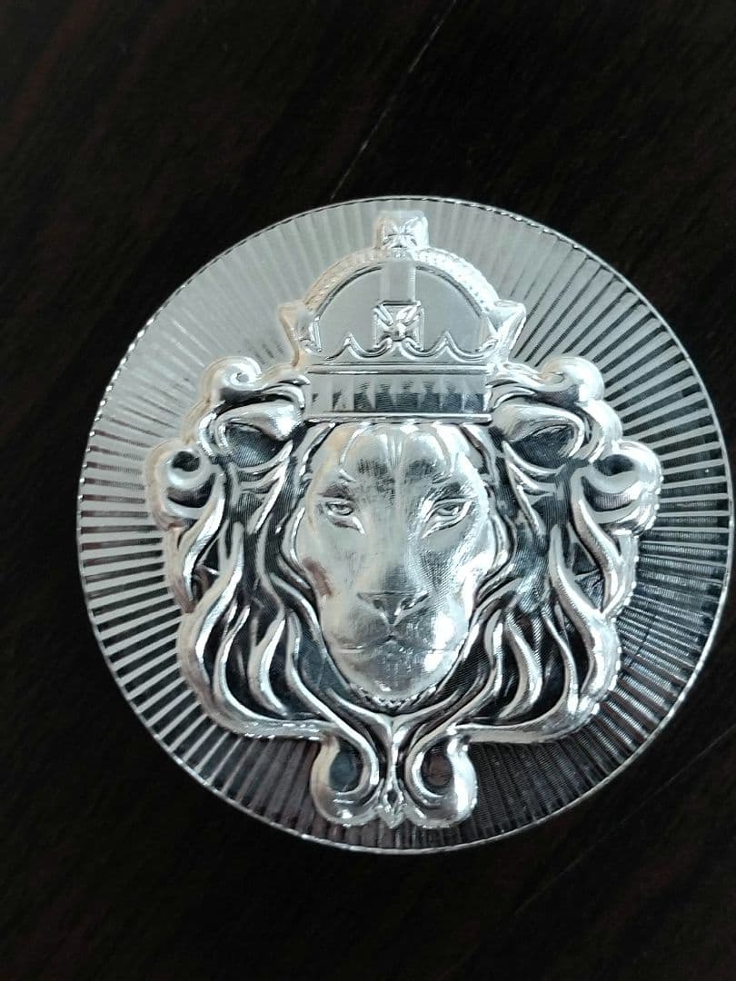 純銀　スコッツデール　ライオン　スタッカー