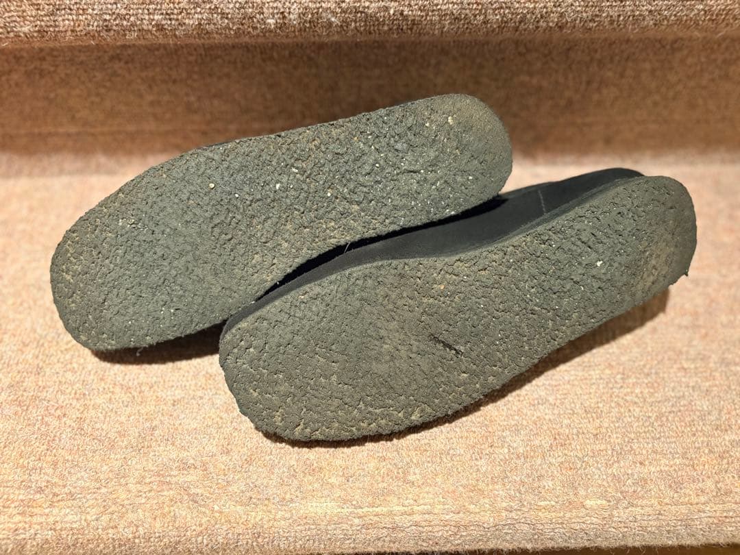 クラークス ワラビー スエード モカシンシューズ