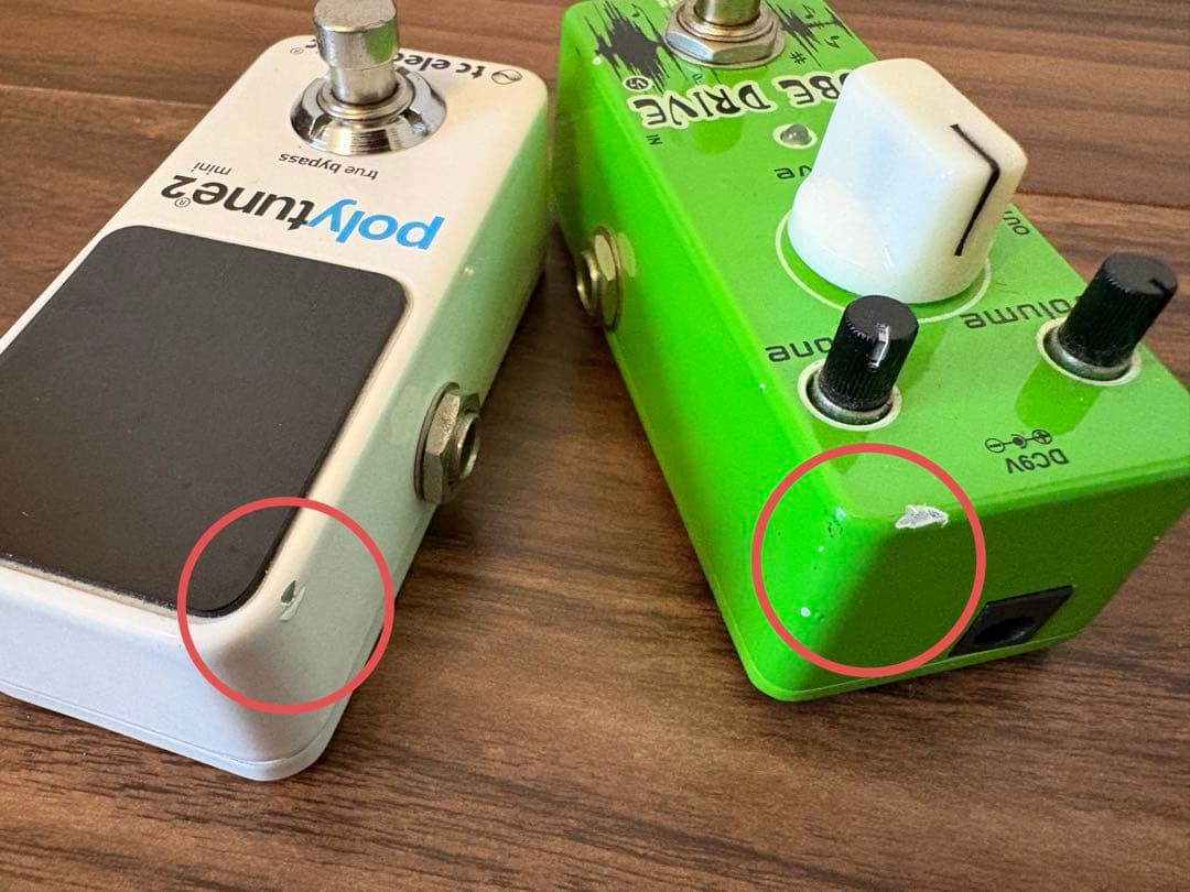 ギターミニエフェクター　セット売り