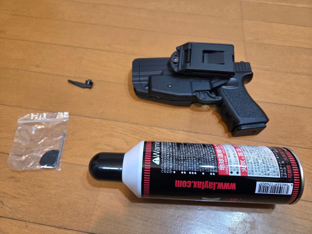 KSC G19 スライド HW ガスブローバック　ホルスターガス付き