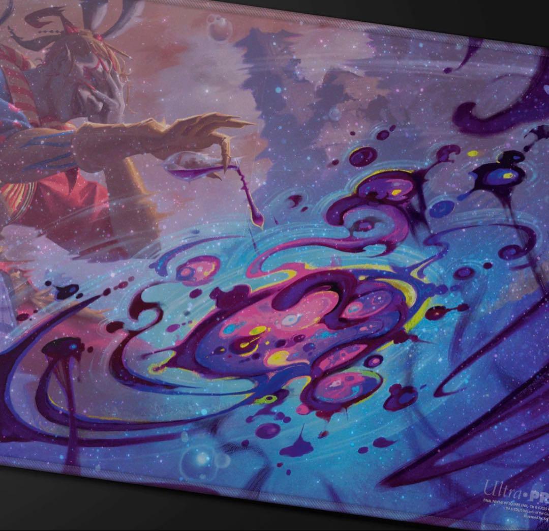 ウルトラプロ　FF《ケフカ 卑劣な毒攻め》 ホロフォイル・プレイマット　未開封