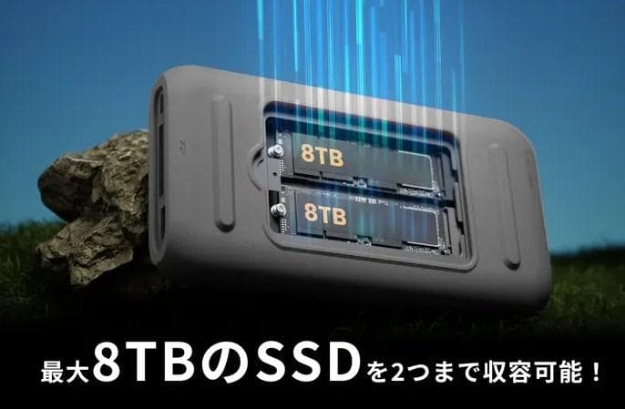 UnifyDrive ポータブル NAS ユニファイドライブ ユーティーツー