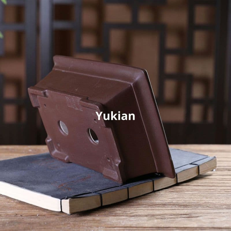 長方鉢 紫砂の鉢 盆栽鉢 植木鉢 小品盆栽鉢 大品盆栽鉢