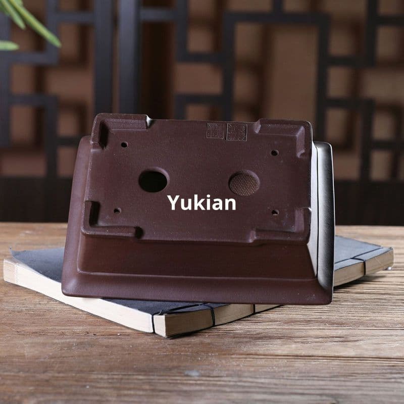 長方鉢 紫砂の鉢 盆栽鉢 植木鉢 小品盆栽鉢 大品盆栽鉢