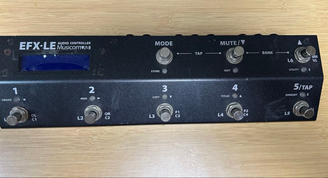 MusicomLab EFX-LE スイッチャー