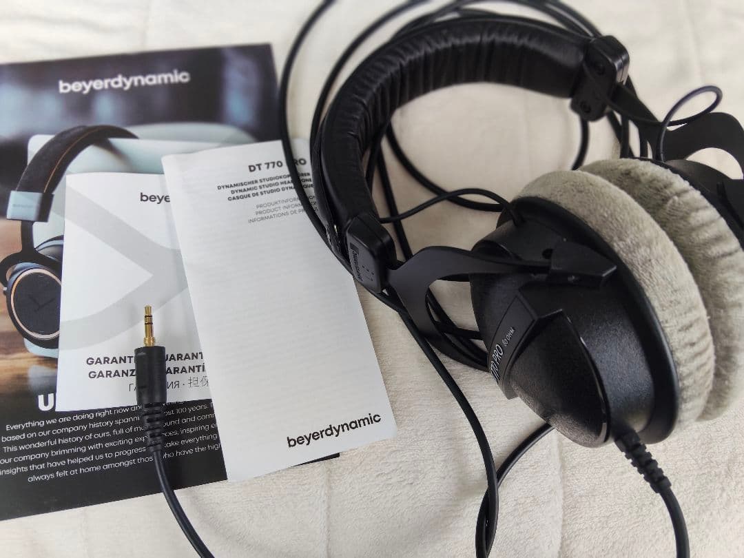 beyerdynamic DT 770 PRO 80Ω 有線ヘッドホン