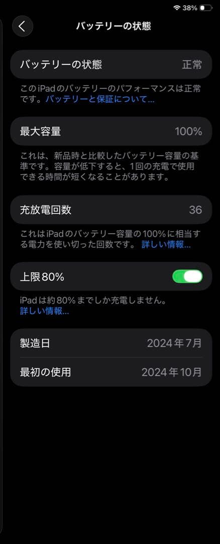 iPad mini 第7世代 Wi-Fiモデル 128GB スペースグレイ