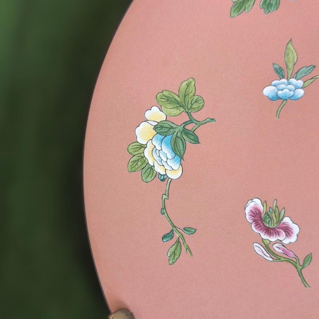 ジャスパー　テラコッタ　皿額装エナメル彩アンティーク