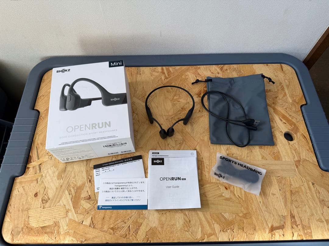 イヤホン SHOKZ OPENRUN