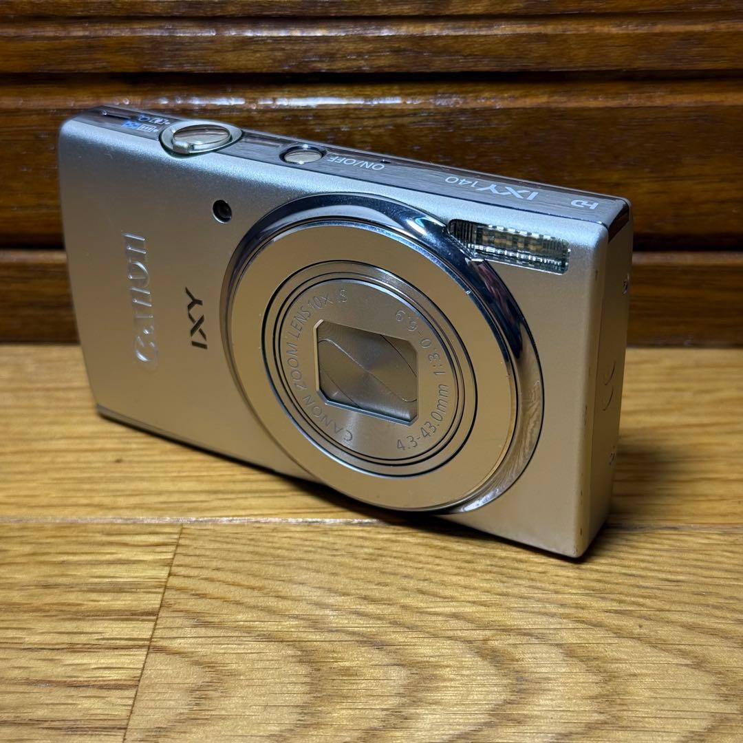 【美品】Canon IXY 140 シルバー PC2054 デジカメ 動作品