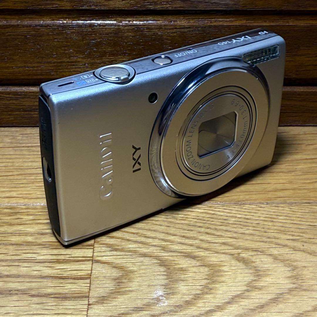 【美品】Canon IXY 140 シルバー PC2054 デジカメ 動作品