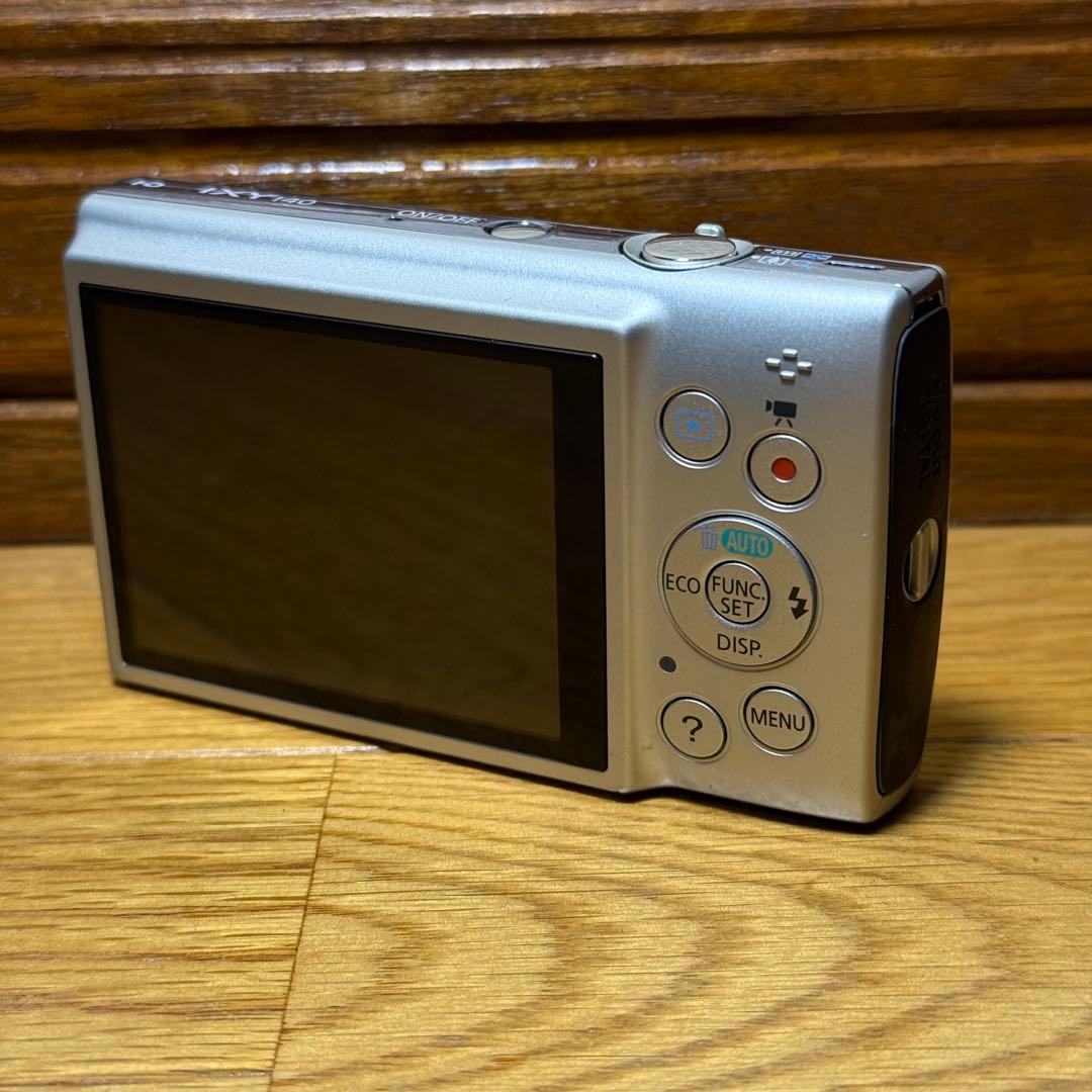 【美品】Canon IXY 140 シルバー PC2054 デジカメ 動作品