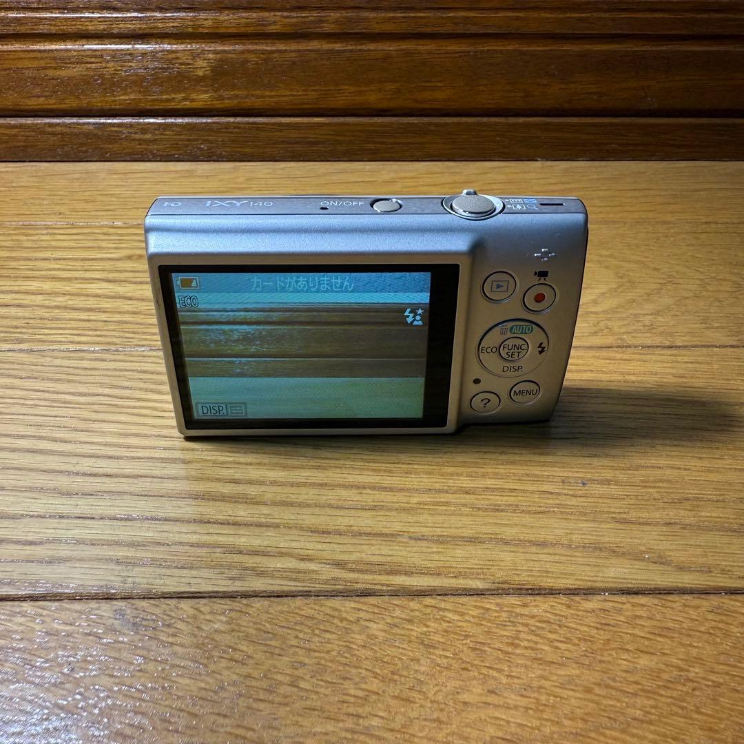 【美品】Canon IXY 140 シルバー PC2054 デジカメ 動作品