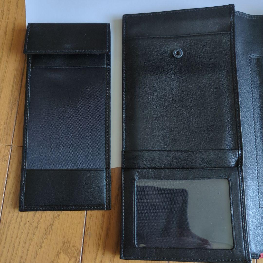 e*5様 TUMI レザーパスポートケース ブラック