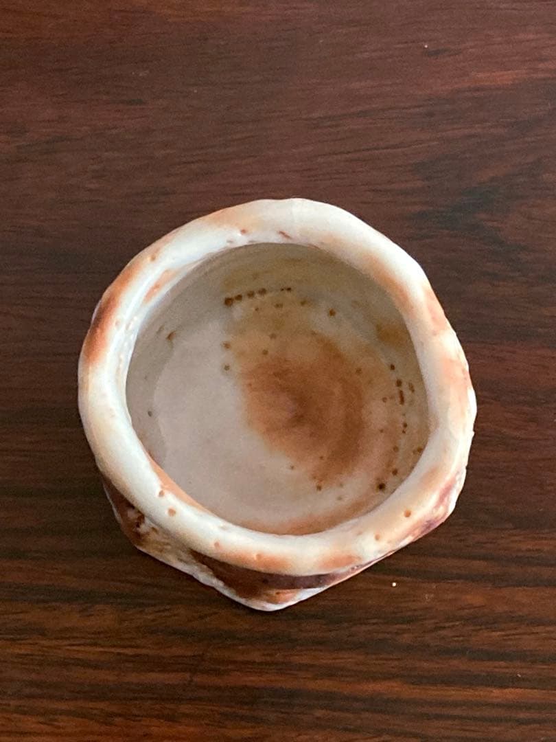 林正太郎　絵志野ぐい呑