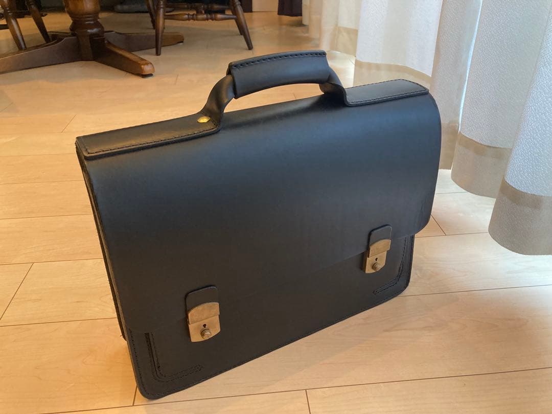 ヘルツ　前後ふた付きポケット・2wayビジネスバッグ(BC-54)