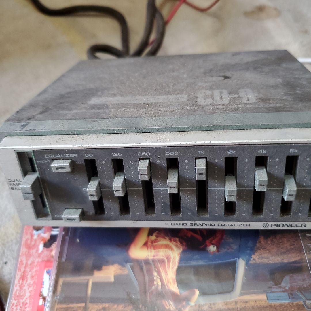 Pioneer CD-9 グラフィックイコライザー