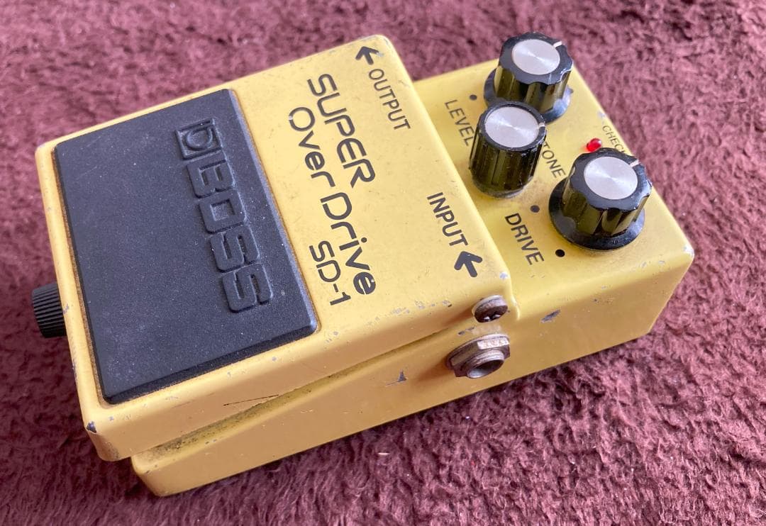 BOSS SD-1 スーパーオーバードライブ 1985年日本製 4558DX