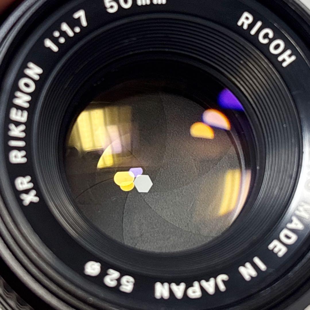 美品 RICOH XR RIKENON 50mm f1.7 富岡光学
