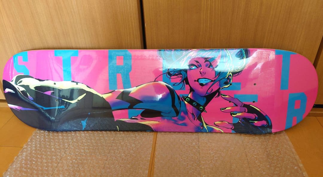 ストリートファイター6　スケボーデッキ スケートボードデッキ ジュリ