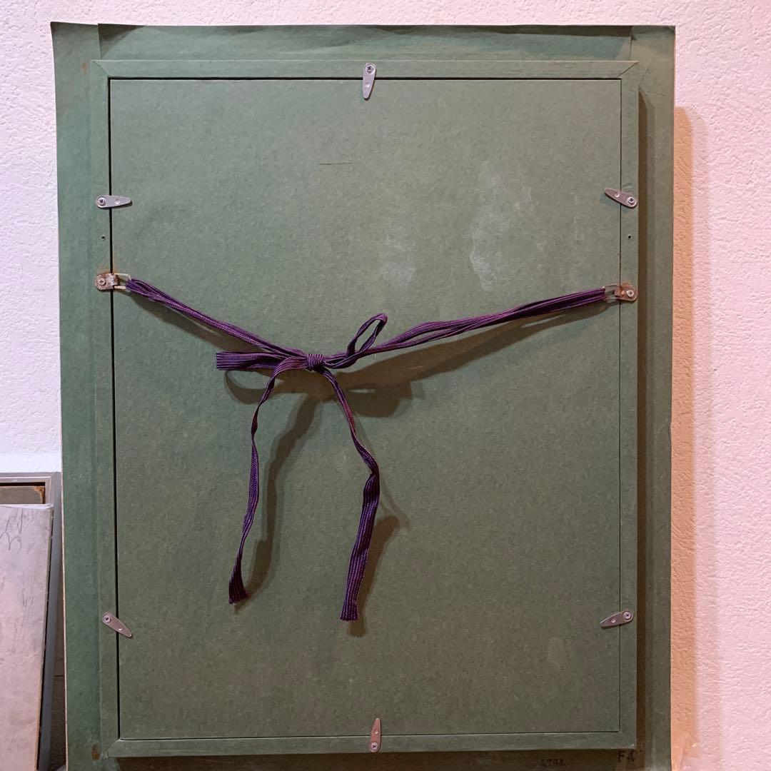 絵画　油彩肉筆画　真作　姫野陸郎『風景画』F4