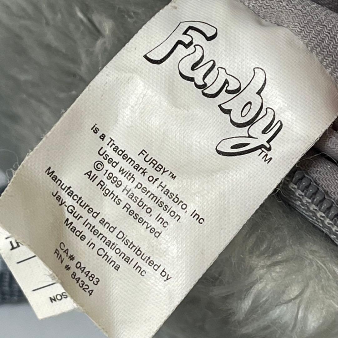 ファービー　初代　リュック　バックパック　鞄　furby　グレー　#9