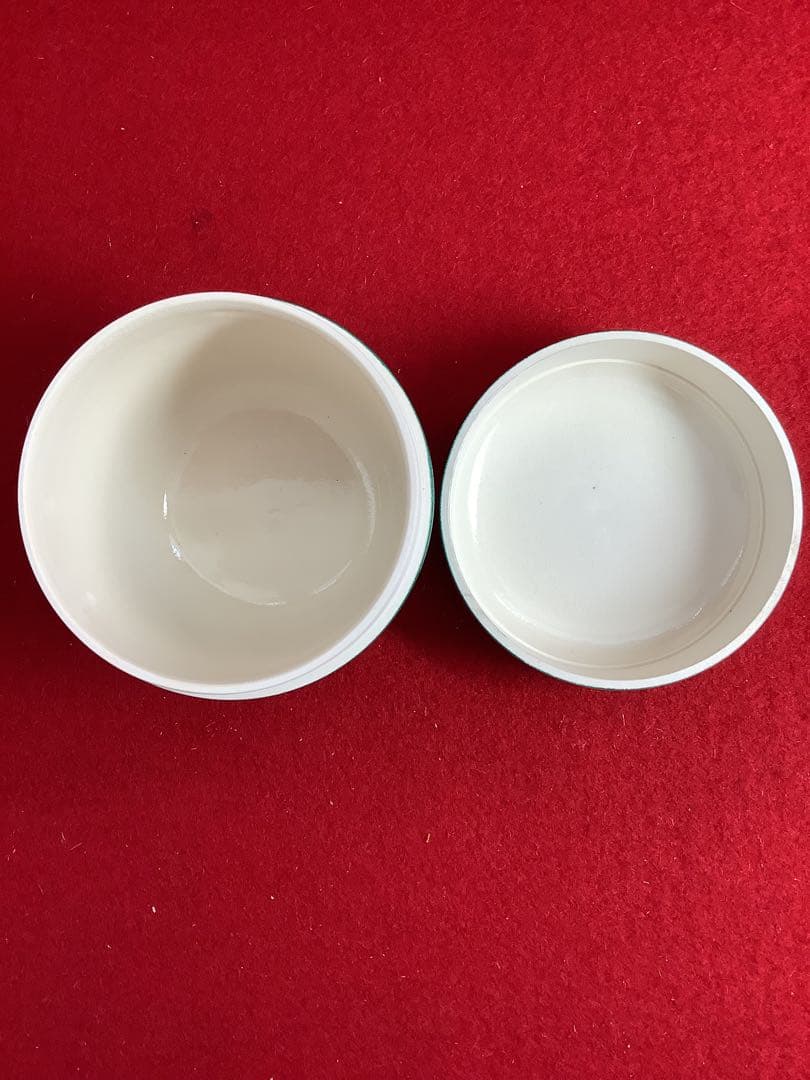 青地金欄小松引茶器　妙見窯　棗【新品未使用】