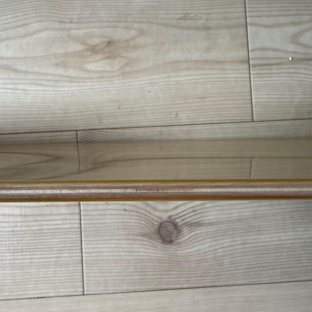 April スケートボードデッキ イエロー8インチ