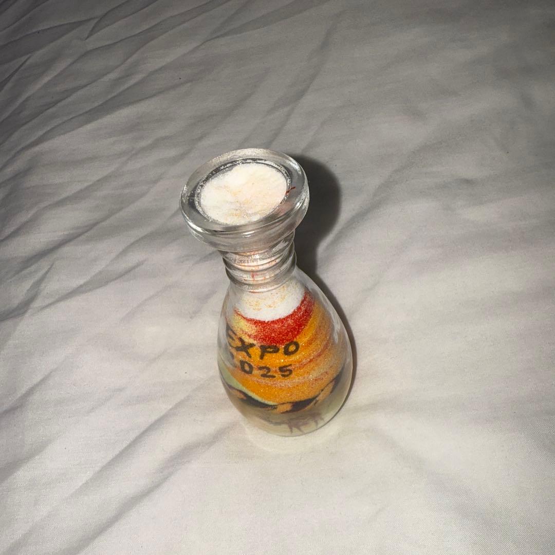 万博　ヨルダン館　サンドアート