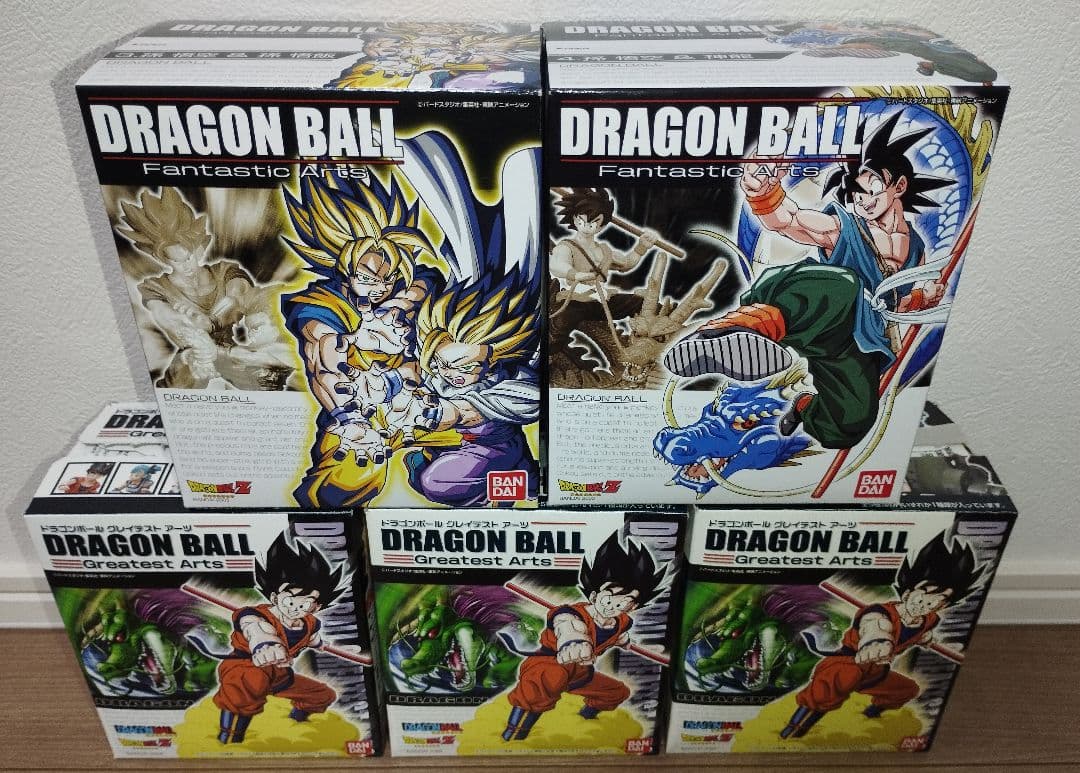ドラゴンボール　Arts　5箱　フィギュア　内袋未開封