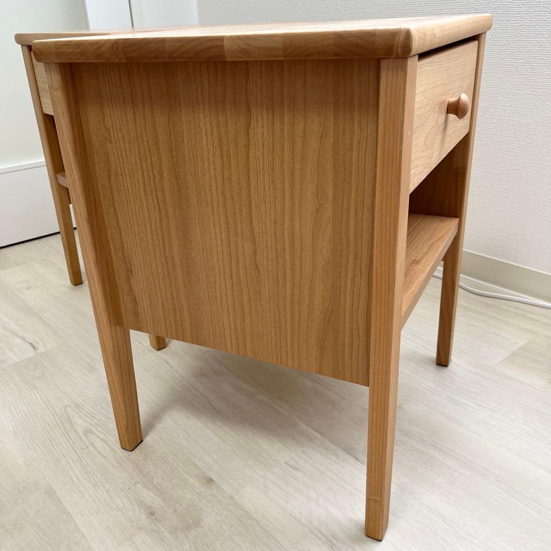 サイドテーブル 幅40cm ローテーブル コンパクト 1台