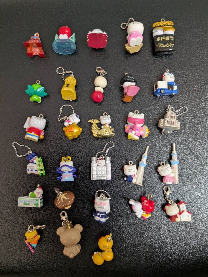 【ご当地】ハローキティ　チャーム　セット