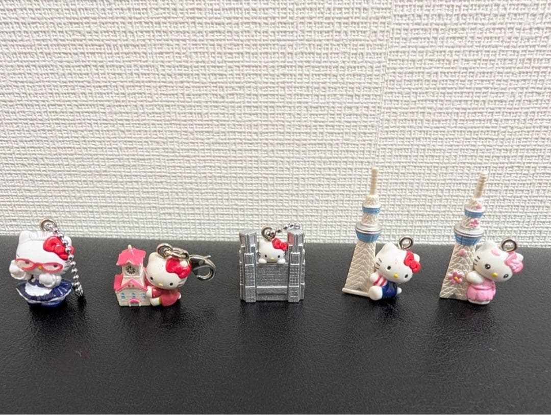 【ご当地】ハローキティ　チャーム　セット