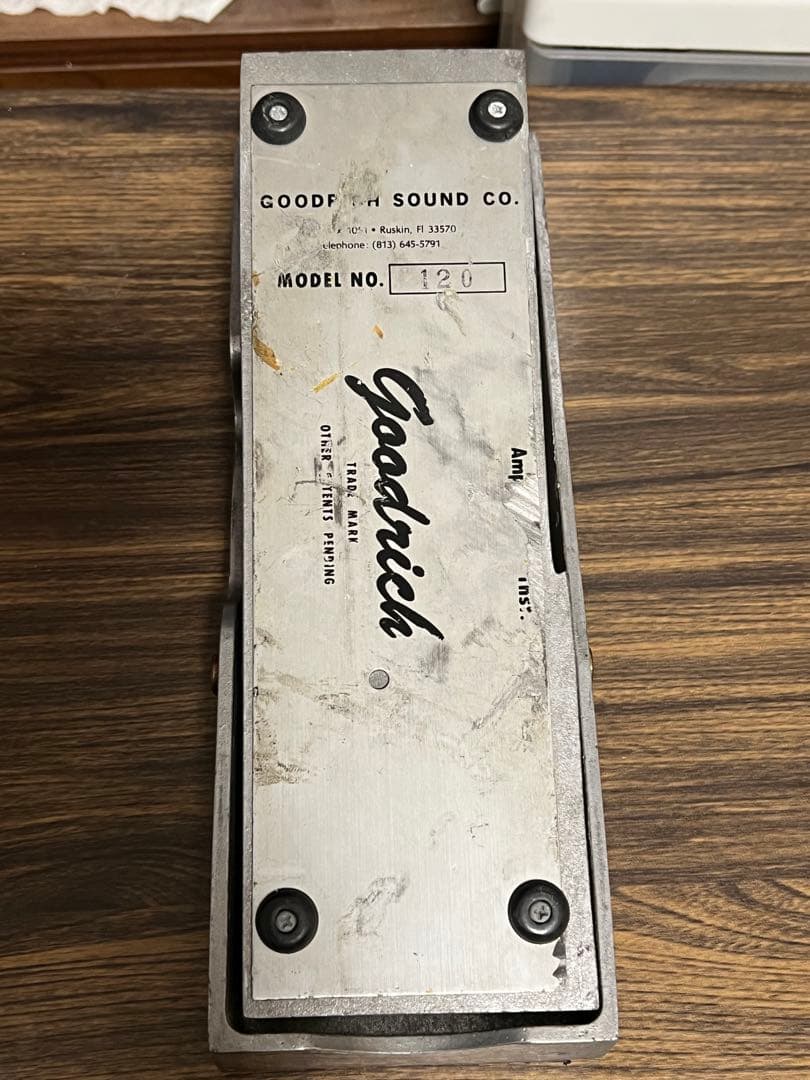 即発送 goodrich ボリュームペダル 1980年代