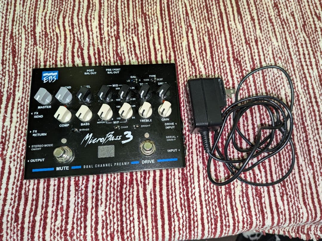 EBS MicroBass 3 本体 ACアダプターのみ