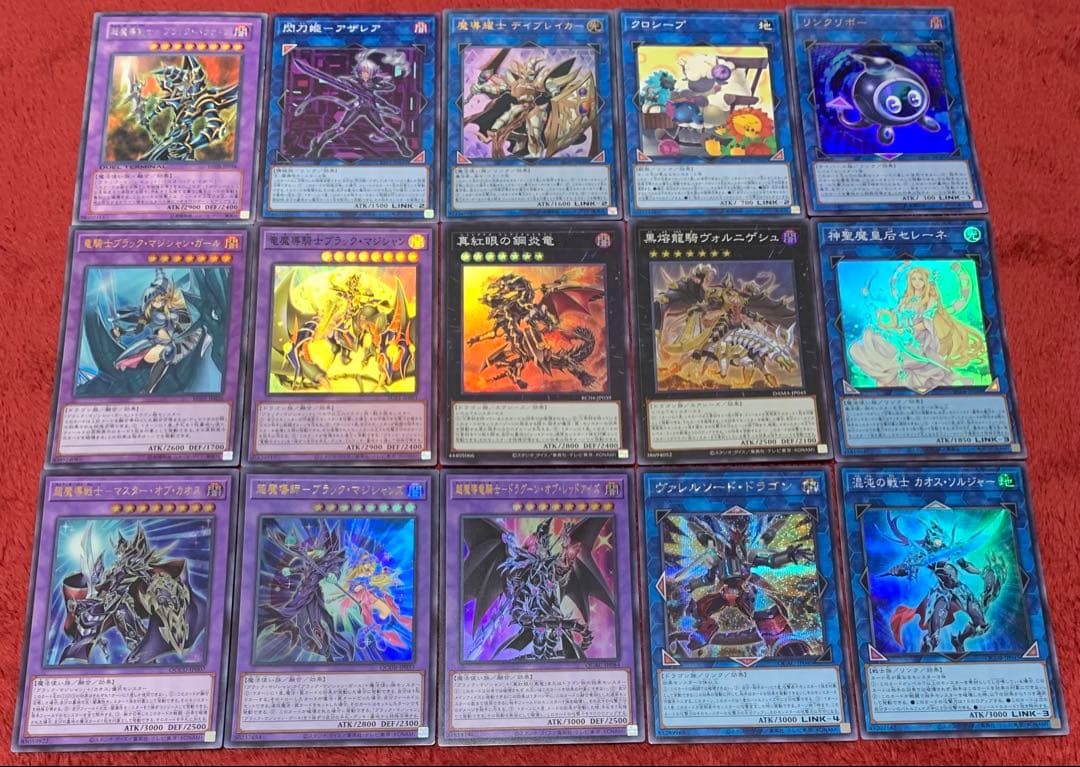 遊戯王　本格構築オシリスブラックマジシャンデッキ40枚＋E X15枚