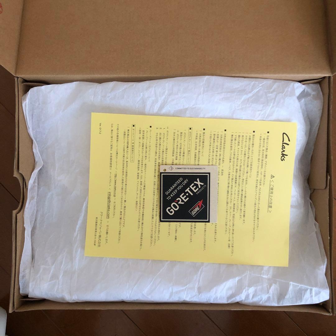 【美品】BEAMS別注 Clarks ワラビー Boot GTX UK7.5