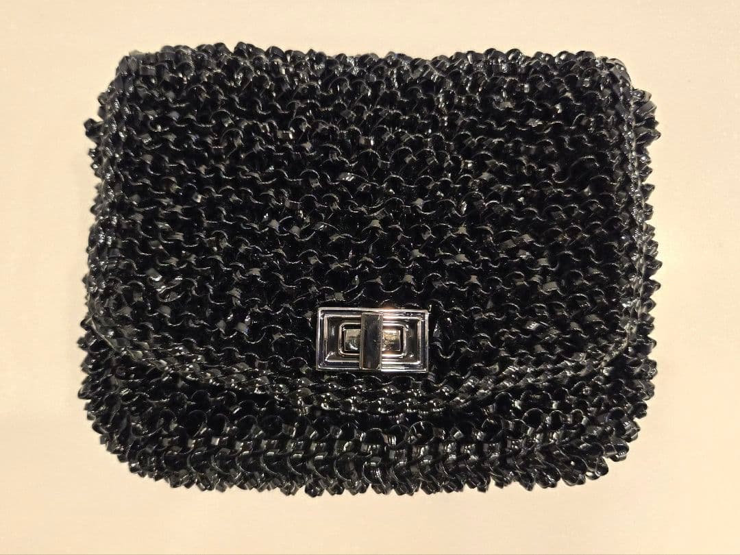 【美品】ANTEPRIMA ルッケット ブラック ショルダーバッグ