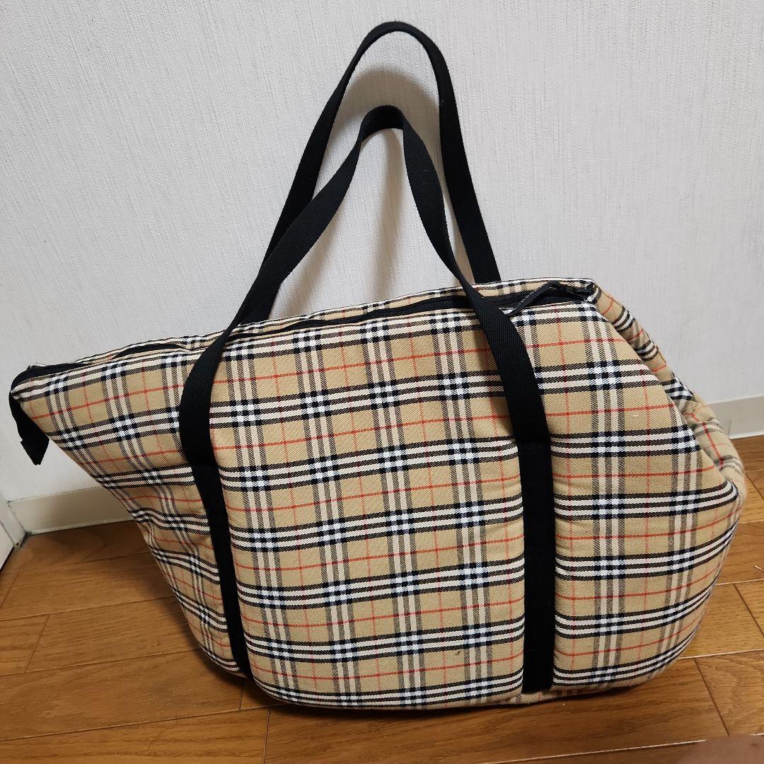こ*た様 希少✨美品✨ バーバリー ペットキャリーバッグ クッション性 ノバチェ