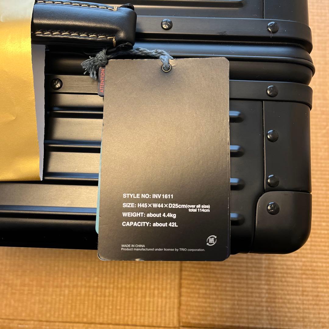 イノベーター アルミ スーツケース 42l ブラック