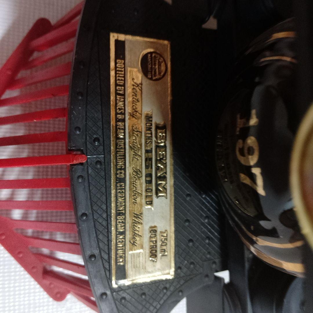 GRANT 1872 蒸気機関車 黒と赤