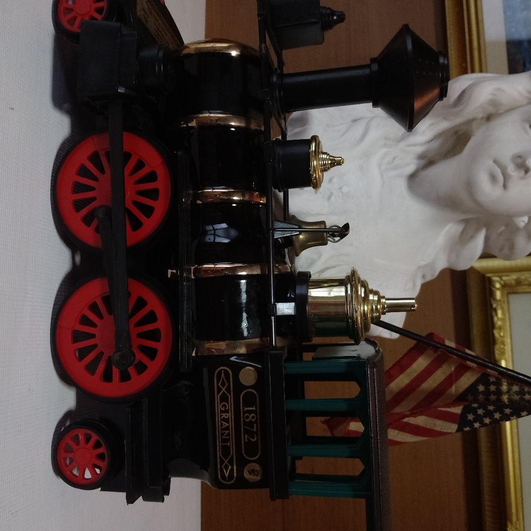 GRANT 1872 蒸気機関車 黒と赤