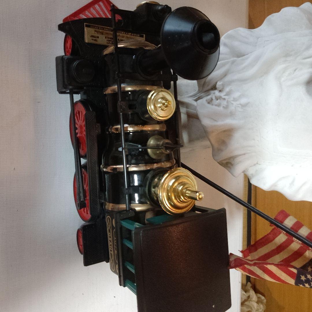 GRANT 1872 蒸気機関車 黒と赤